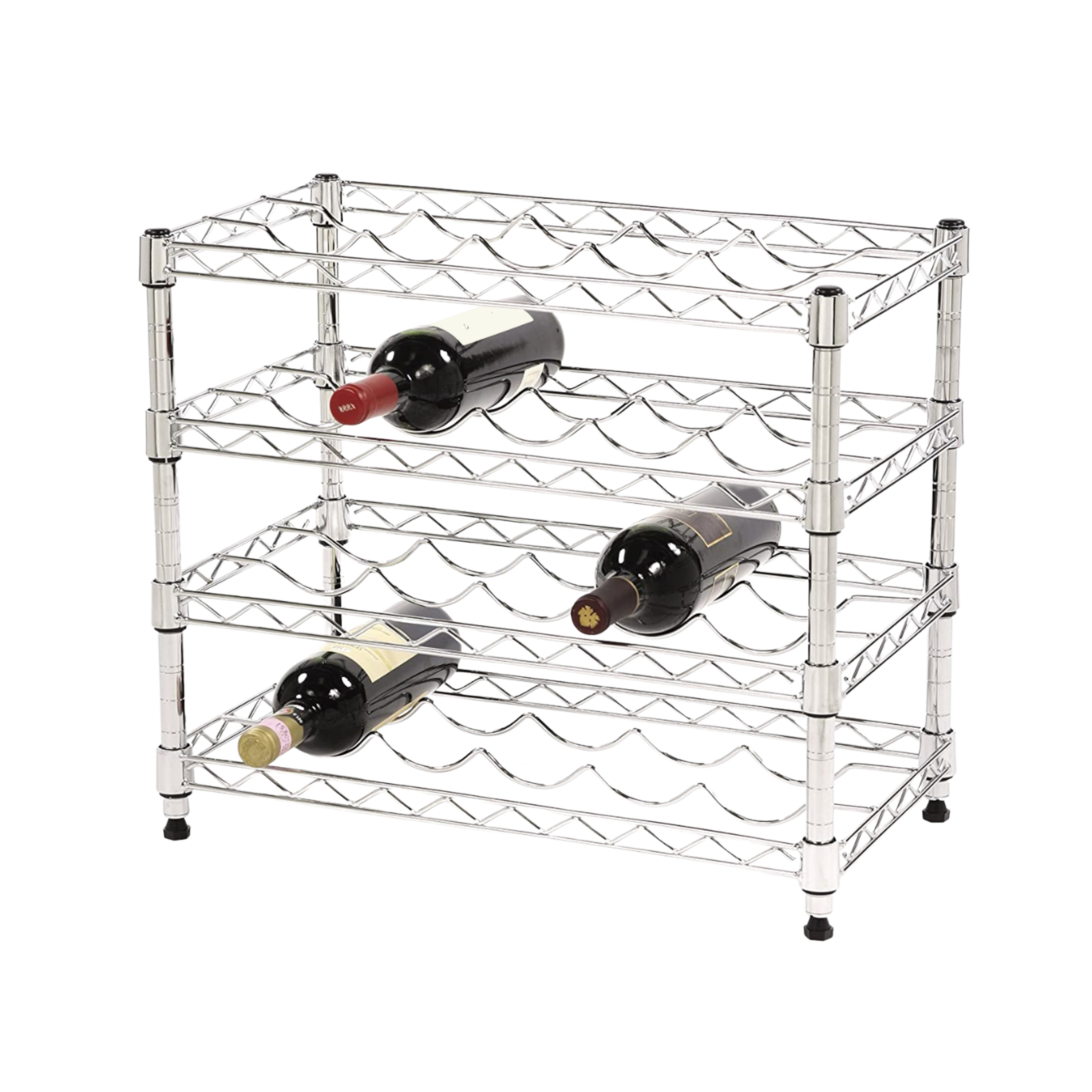 Seville Classics 20-Bottle Capacity Wine Rack 1pc